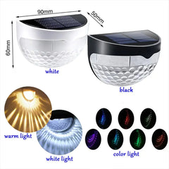 10 Pack LED Solar Light Outdoor Wall Lamps